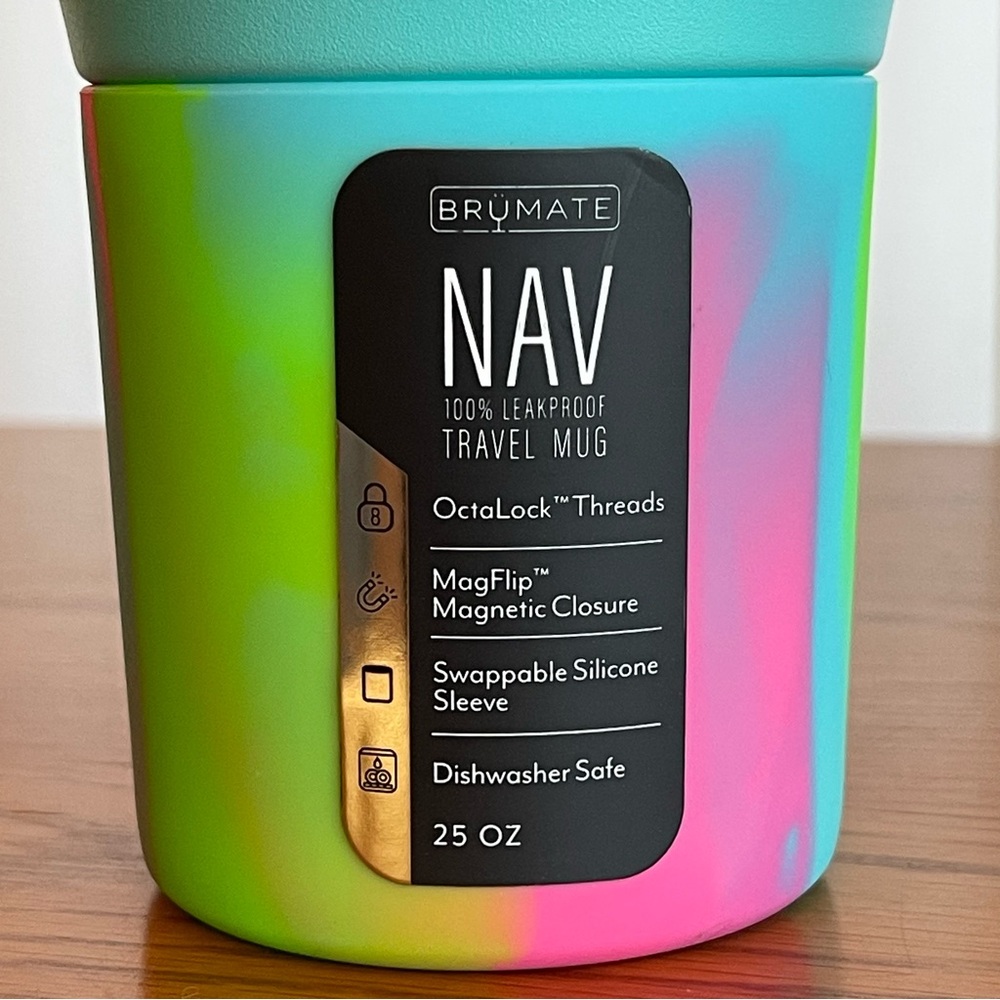 Brumate Nav 25oz Neon Swirl - Picture 7 of 12